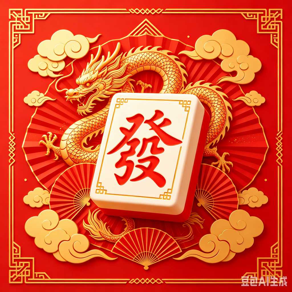 gradient pink mahjong tiles