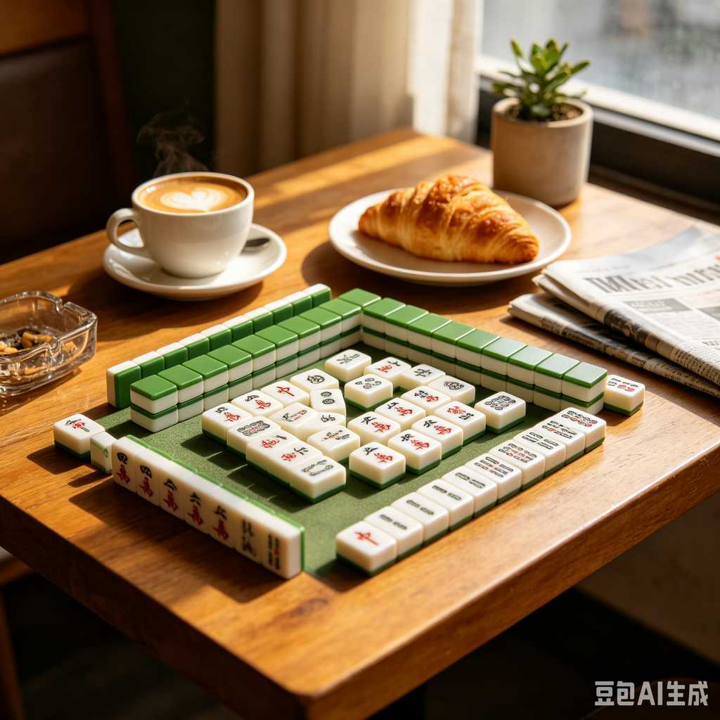 minimalist mahjong tiles