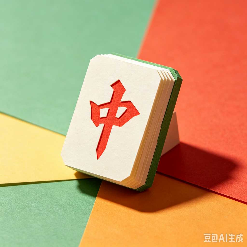 classic color mahjong tiles