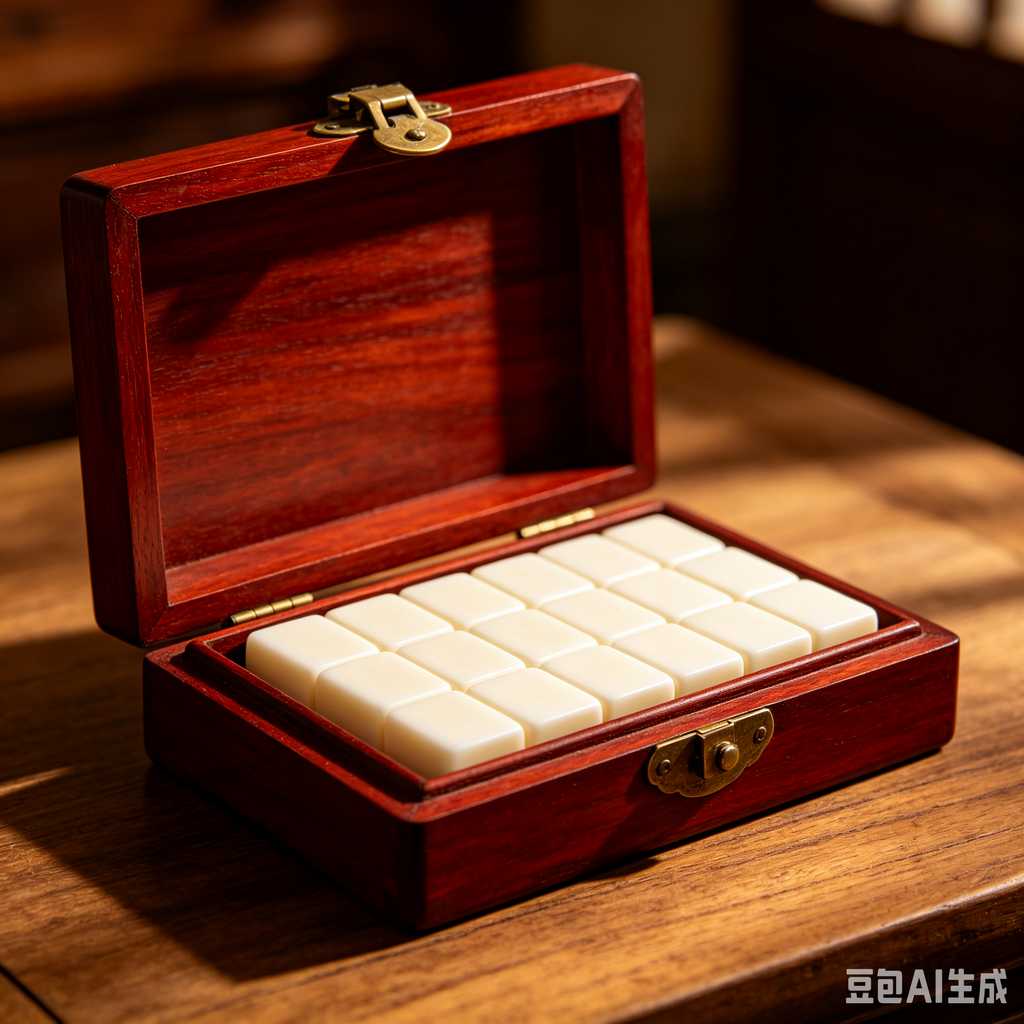 gold accent mahjong set